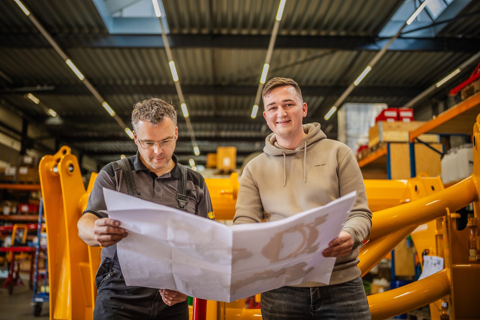 Aan het werk bij Damcon